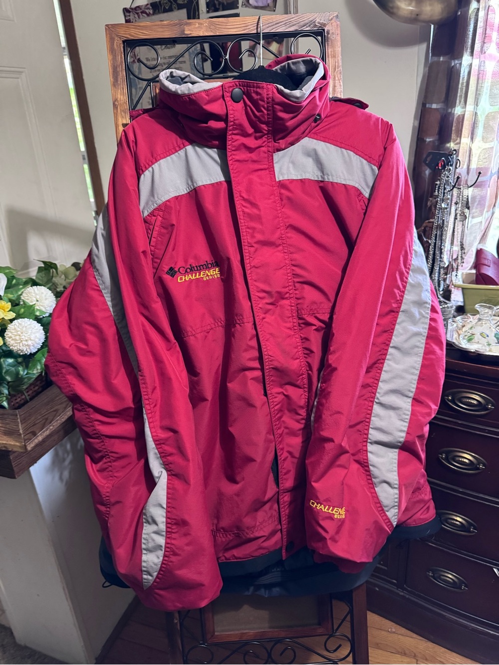 Vintage Columbia Challenge Men’s Red Ski/Snowboarding Jacket Size 2XL Tall